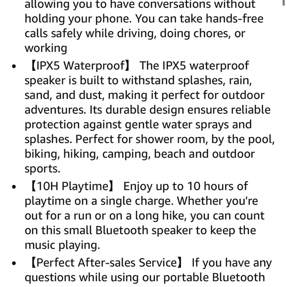 Atomic Atom Red Portable Bluetooth Speaker - Picture 13 of 13